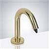 Fontana Sensor Deck Mount Commercial Soap Dispenser In Polished Gold Finish